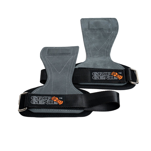 Genie Premium Leather Lifting Straps