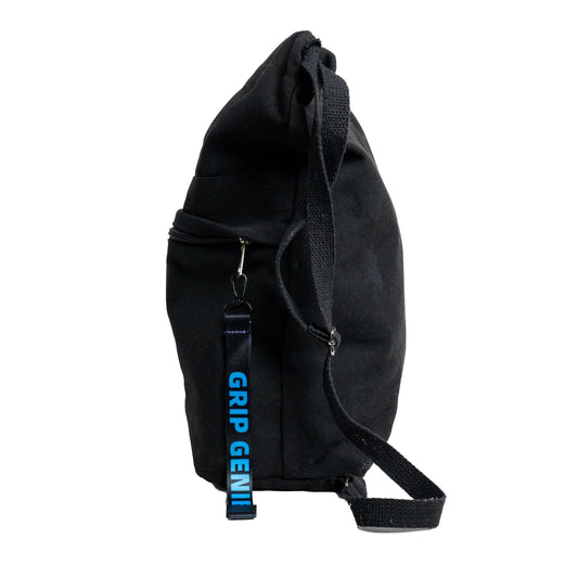 Logo Canvas String Bag